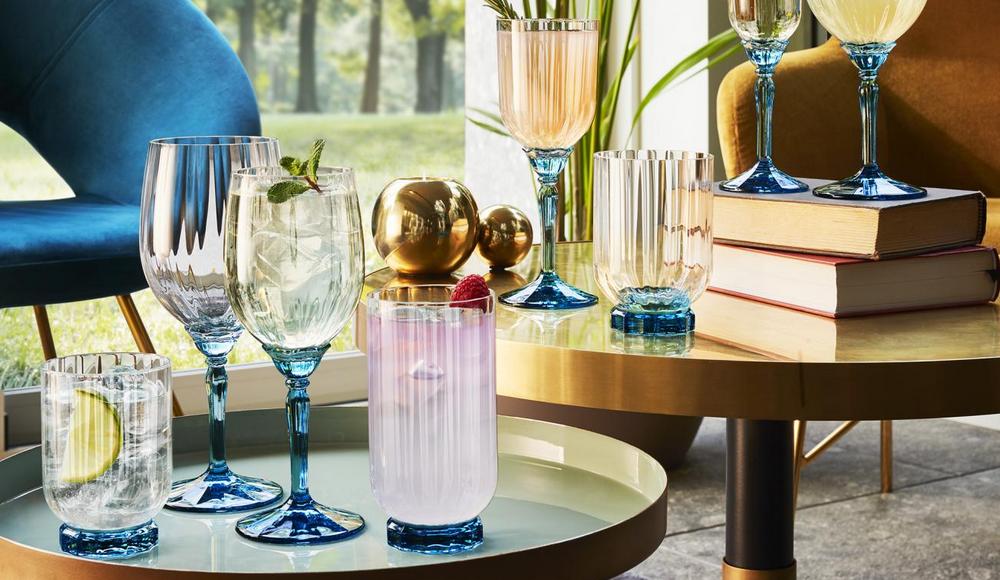 Bormioli Rocco: посуда из стекла в средиземноморском стиле
