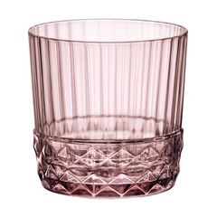 Набор из 6-ти низких стаканов 300 мл, лиловый, хрустальное стекло, серия AMERICA' 20s, Bormioli Rocco