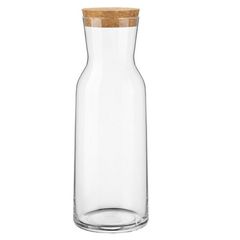 Графин для воды 1,1 л с крышкой, хрустальное стекло, серия Aquaria, Bormioli Rocco