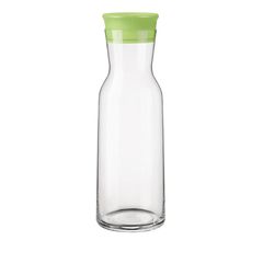Графин с зеленой крышкой 1,1 л, хрустальное стекло, серия Aquaria, Bormioli Rocco