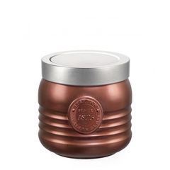 Банка для сыпучих продуктов 0,75 л, бронзовый, стекло, серия Officina 1825, Bormioli Rocco