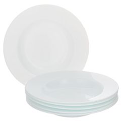 Тарелка суповая 24 см, белый, стеклокерамика, серия TOLEDO, Bormioli Rocco