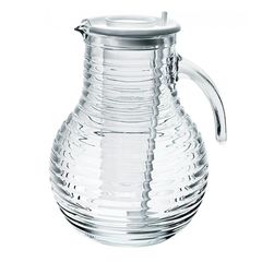 Кувшин с белой крышкой 2 л, стекло, серия VIVA, 135800MAT121990, Bormioli Rocco