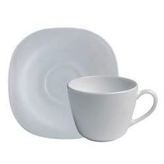 Чашка с блюдце, 220 мл, стеклокерамика, серия PARMA, Bormioli Rocco