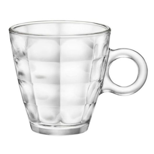 Набор из 6-ти чашек 220 мл, стекло, серия Kaliedo, Bormioli Rocco