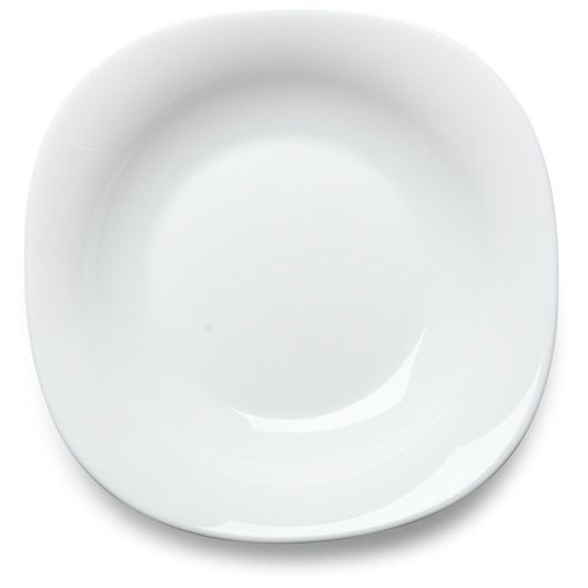 Тарелка суповая квадратная 22,5 х 22,5 см, стеклокерамика, серия PARMA, Bormioli Rocco