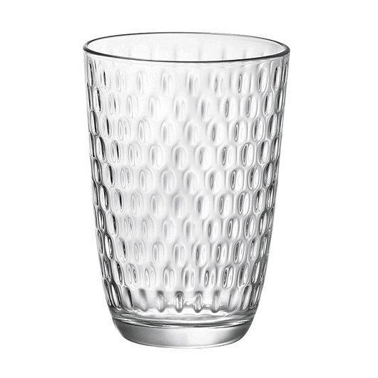 Набор из 6-ти стаканов 390 мл, стекло, серия SLOT, Bormioli Rocco