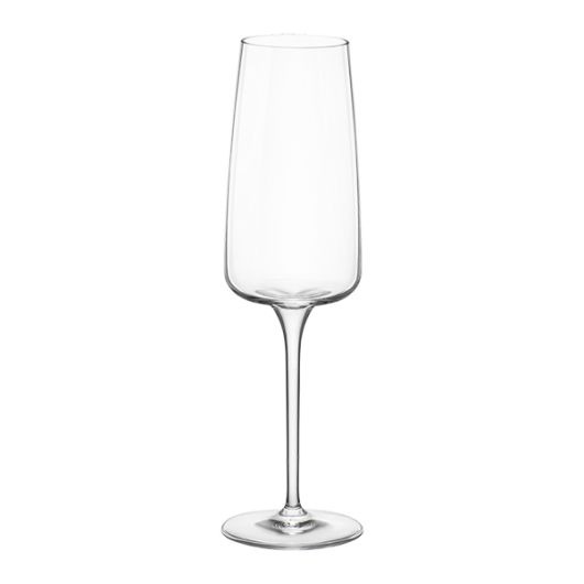 Набор бокалов для игристых вин Planeo, 4 шт, 262 мл, D62 мм, H225 мм, хрустальное стекло, Bormioli Rocco