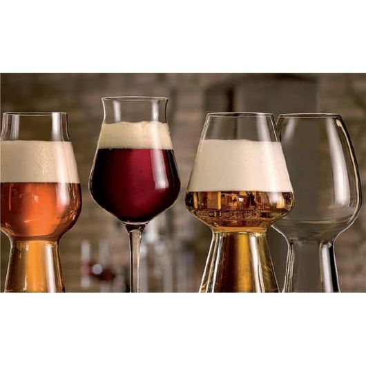 Набор бокалов для пива 780 мл, 2 шт., серия Birrateque, хрустальное стекло, Luigi Bormioli, изображение 2
