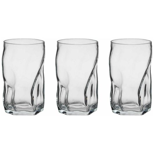 Набор из 3-х стопок для водки 70 мл, стекло, серия SORGENTE, 340440CAA021990, Bormioli Rocco, изображение 2
