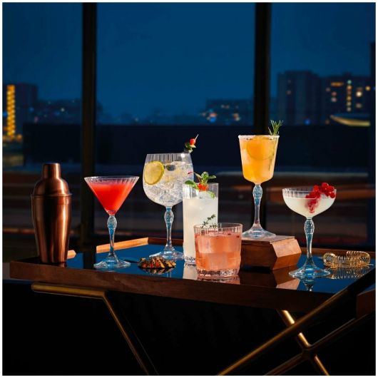 Набор бокалов GIN TONIC AMERICA' 20s, 4 шт, 745 мл, хрустальное стекло, Bormioli Rocco, изображение 2